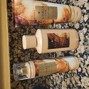 Bath & Body Works Vanilla Café Fragrance Bundle
